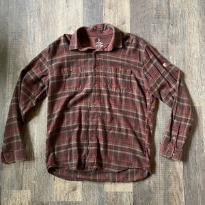 Kuhl Men’s long sleeve flannel shirt